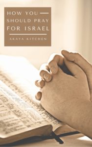How You Should Pray for Israel bookcover