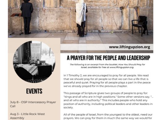 A Prayer for the People and the Leadership